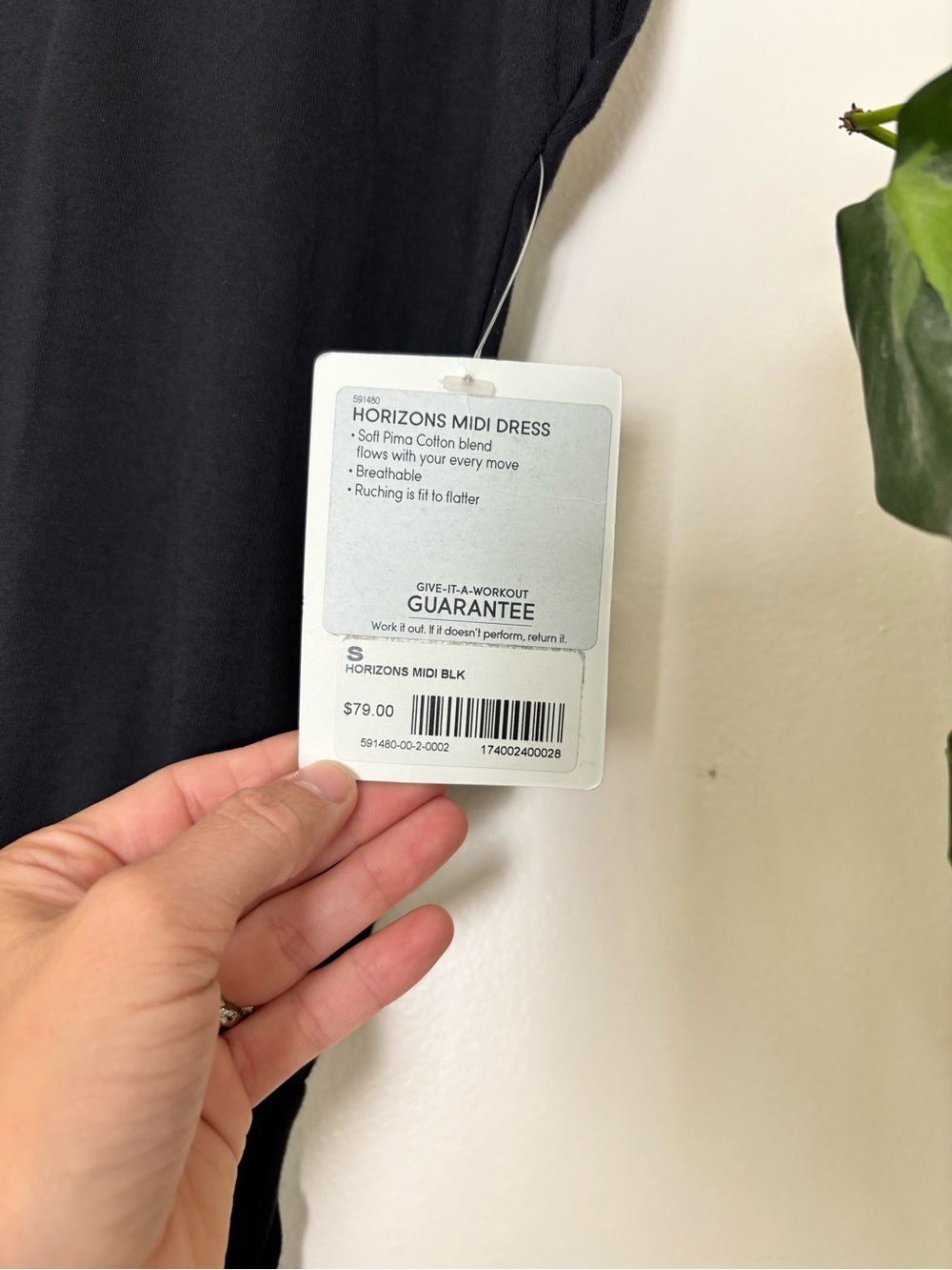 Athleta Horizons Black Midi - Picture 5 of 7